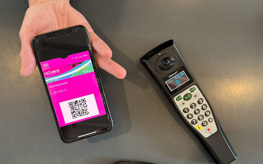 Kostenloser Audioguide in der Titanic Ausstellung im Lokschuppen für alle mit Rosenheimer Sommerfestivalpass