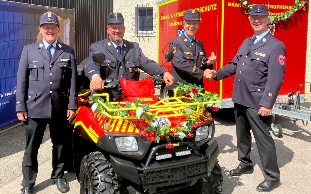 Besondere Fahrzeugspende an den Kreisfeuerwehrverband Rosenheim