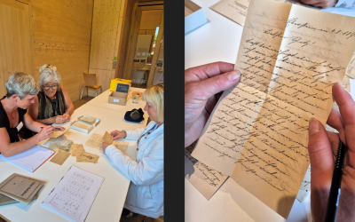 Alte Schätze frisch entziffert: Hilfe bei der Sütterlin-Schrift im Freilichtmuseum Amerang
