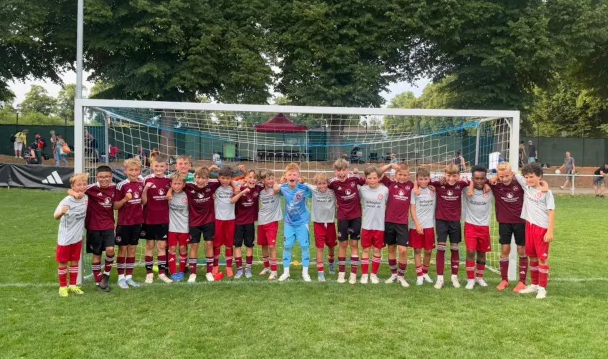 TSV 1860 x Die U11-Mannschaft des TSV 1860 Rosenheim. Foto: TSV 1860 Rosenheim