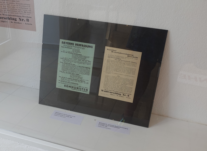Wahlplakate Ausstellung "Stunde 0" im Städtischen Museum Rosenheim. Fotos: Innpuls.me