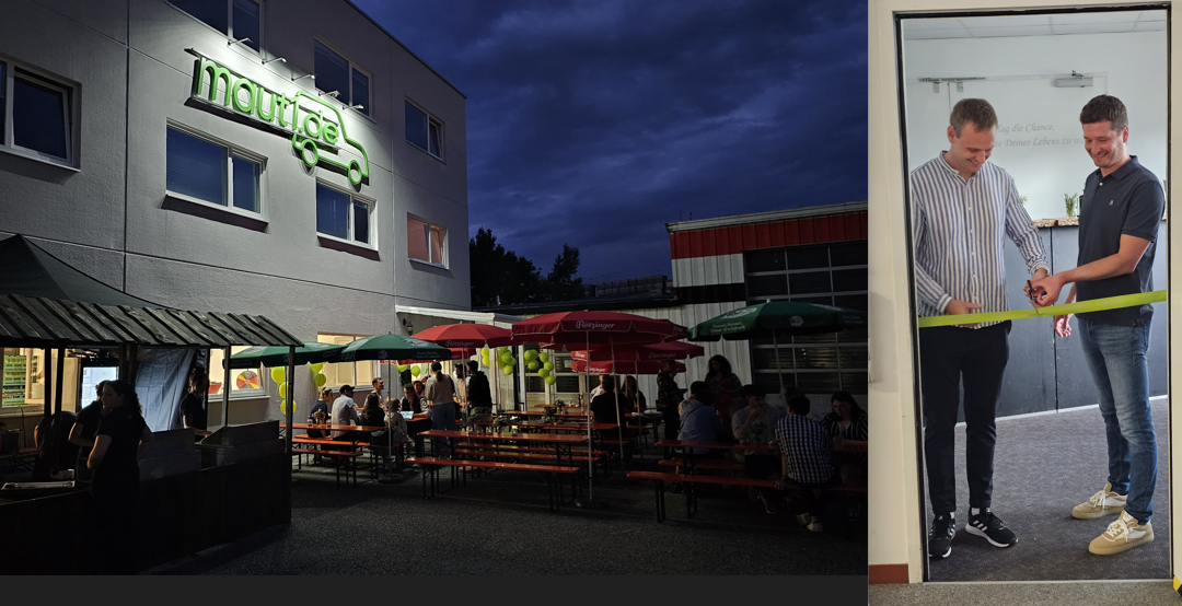 Mit „Maut 1“ Stau umgehen – Einweihungsfeier im neuen Firmensitz im Rosenheimer Aicherpark