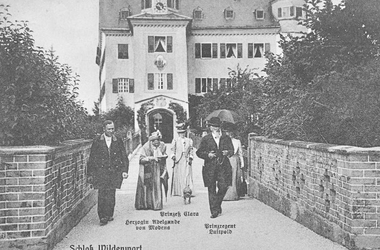 Schloß Wildenwart, Chiemgau, um 1905
