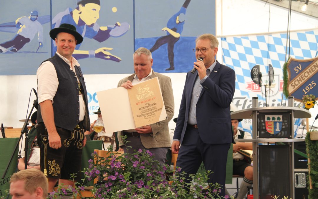 SV Schechen hatte doppelten Grund zu Feiern