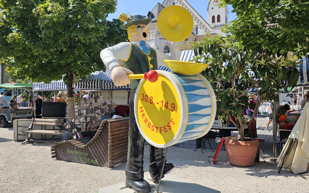 Der Countdown läuft: Am Samstag, 30. August startet die Rosenheimer Wiesn