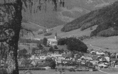 Ruhpolding, Panoramaaufnahme, 1956