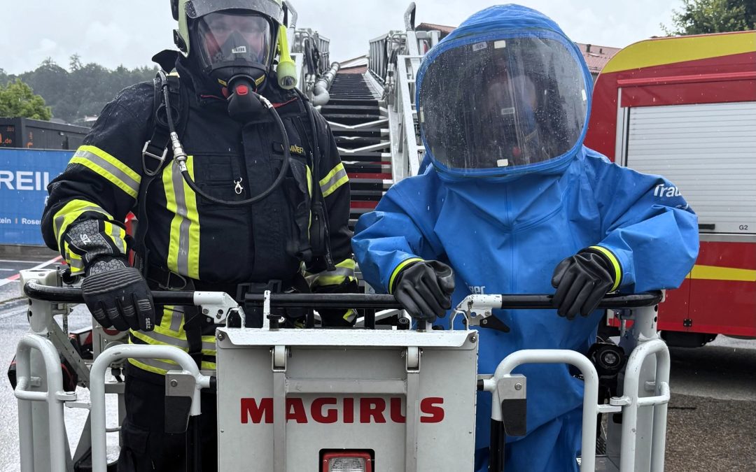 Trotz Regenwetter: Tag der Feuerwehr in Traunstein war ein Besuchermagnet