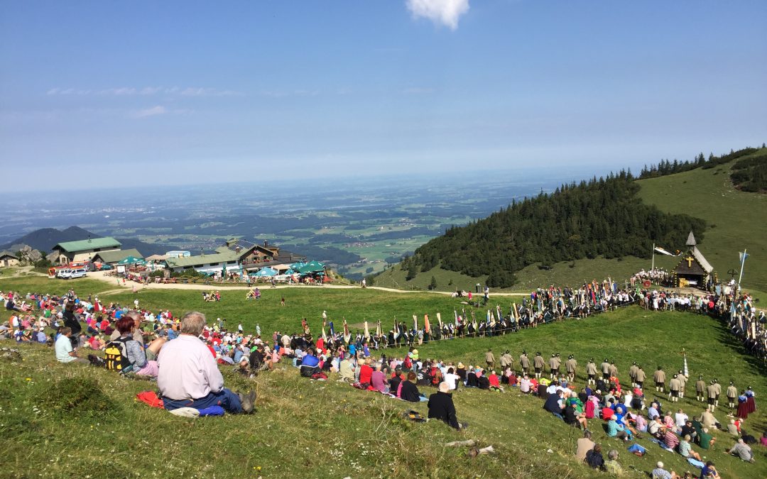 Gedenkmesse für die Gefallenen des Chiemgaus auf der Kampenwand