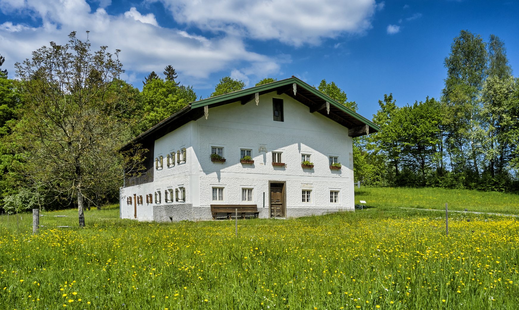FLM Amerang-Häuslmannhof Der Häuslmannhof aus Aschau (Lk. Rosenheim) zeigt den Alltag eine Familie in den 1970er Jahren. Copyright erlebe.bayern, Florian Trykowski