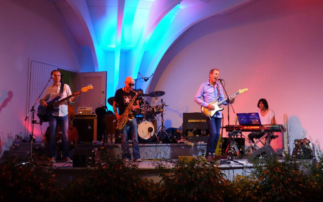 G.M. und The Bluesbusters bei Kultur im Park Bad Aibling