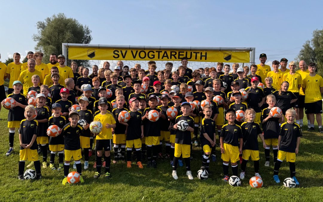 Volltreffer: Erstes Fußballcamp des SV Vogtareuth war ein großer Erfolg