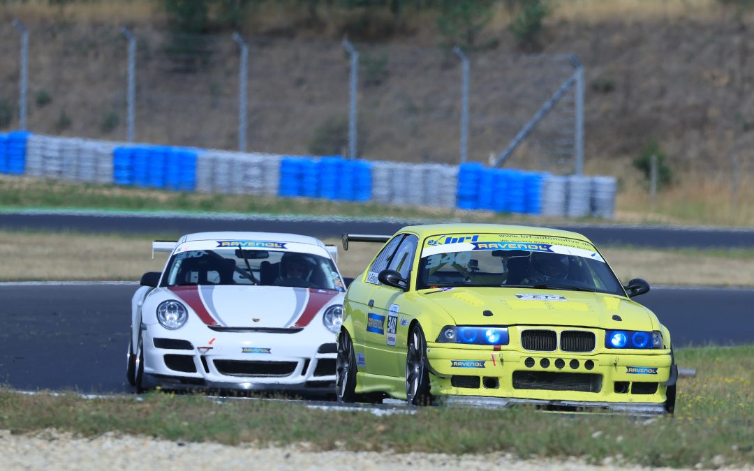 RGR Young Timer-Pilot Andreas Rehwald am Start beim HistoCup auf dem Pannonia Ring