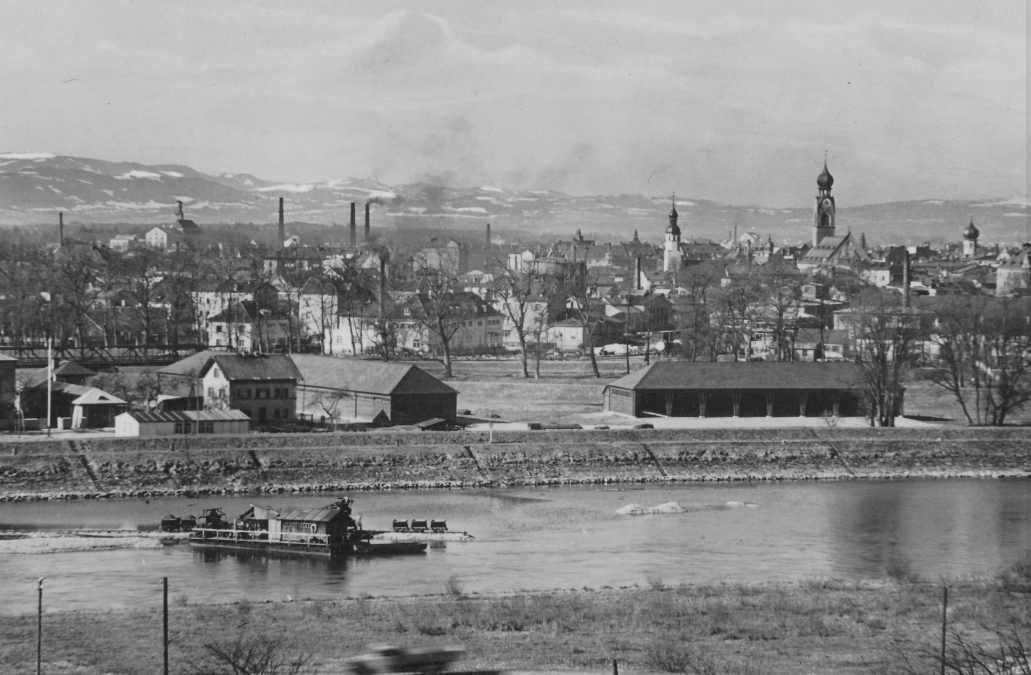 Inn, Rosenheim, um ca. 1900