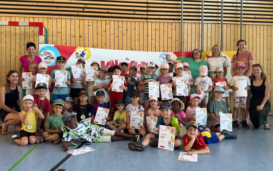 Sparkasse Rosenheim-Bad Aibling unterstützt sportlichen Tag an  der Grundschule Samerberg