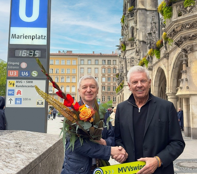 Die einmillionste Fahrt mit MVVswipe