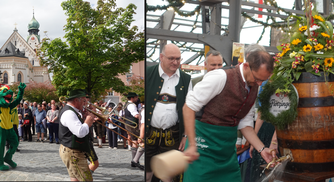 „O`zapft ist“: Rosenheimer Herbstfest 2025 ist eröffnet