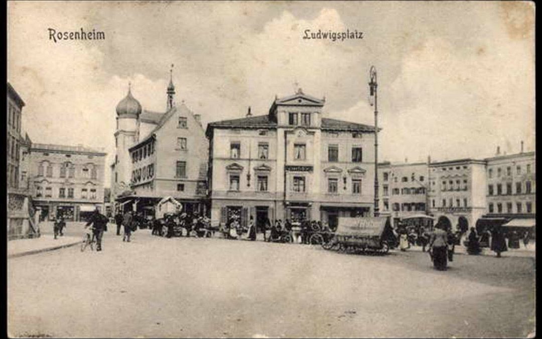 Ludwigsplatz, Rosenheim, 1907