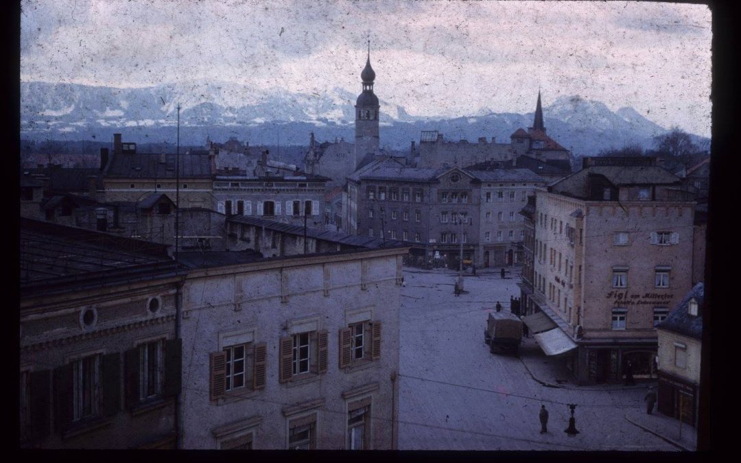 Ludwigsplatz, Rosenheim, 1950er