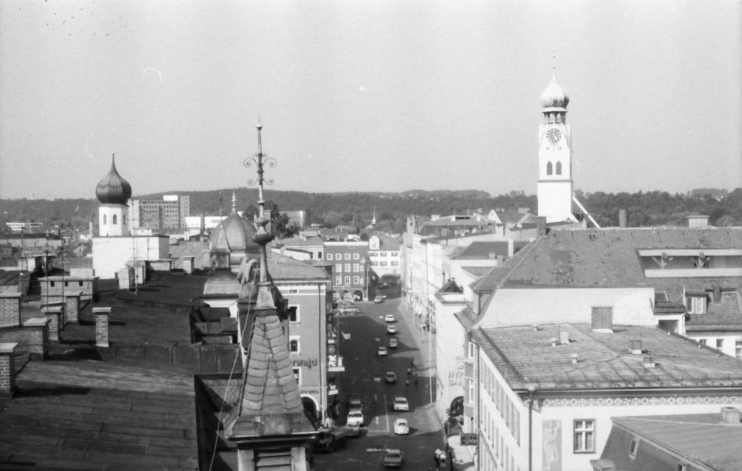 Max-Josefs-Platz, Rosenheim, 1979