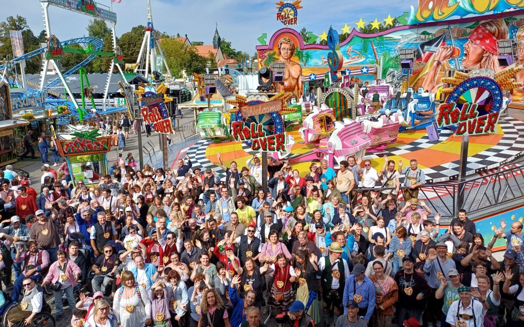 Rosenheimer Herbstfest: Wiesnmontage für die Wendelstein Werkstätten