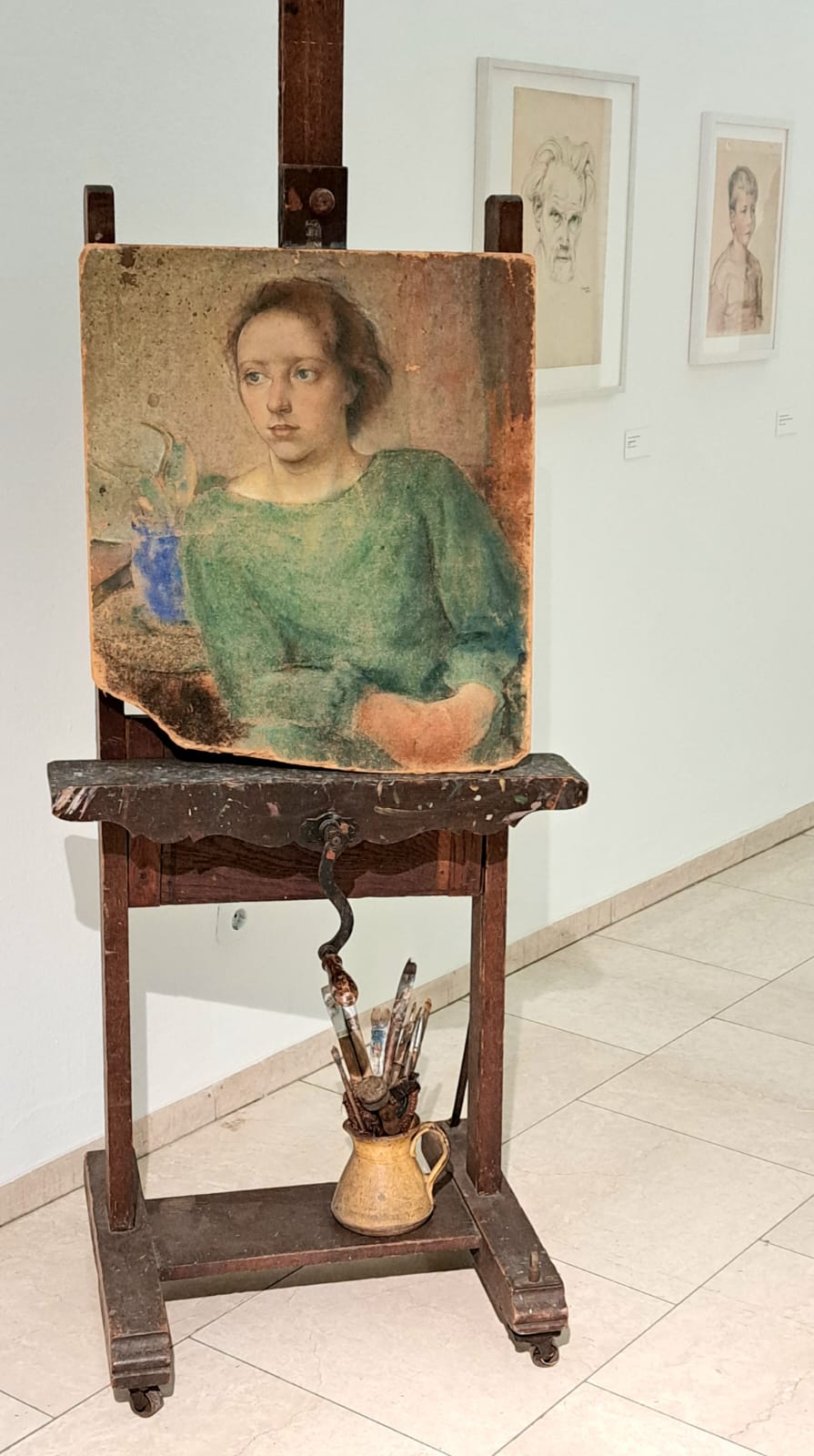 IMG-20250926-WA0011 Dillen-Ausstellung in der Städtischen Galerie Rosenheim. Foto: Hendrik Heuser