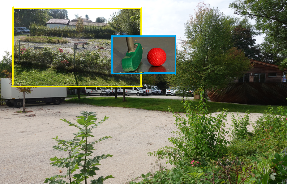 Minigolf Minigolf in Rosenheim ist Geschichte. Fotomontage: Innpuls.me