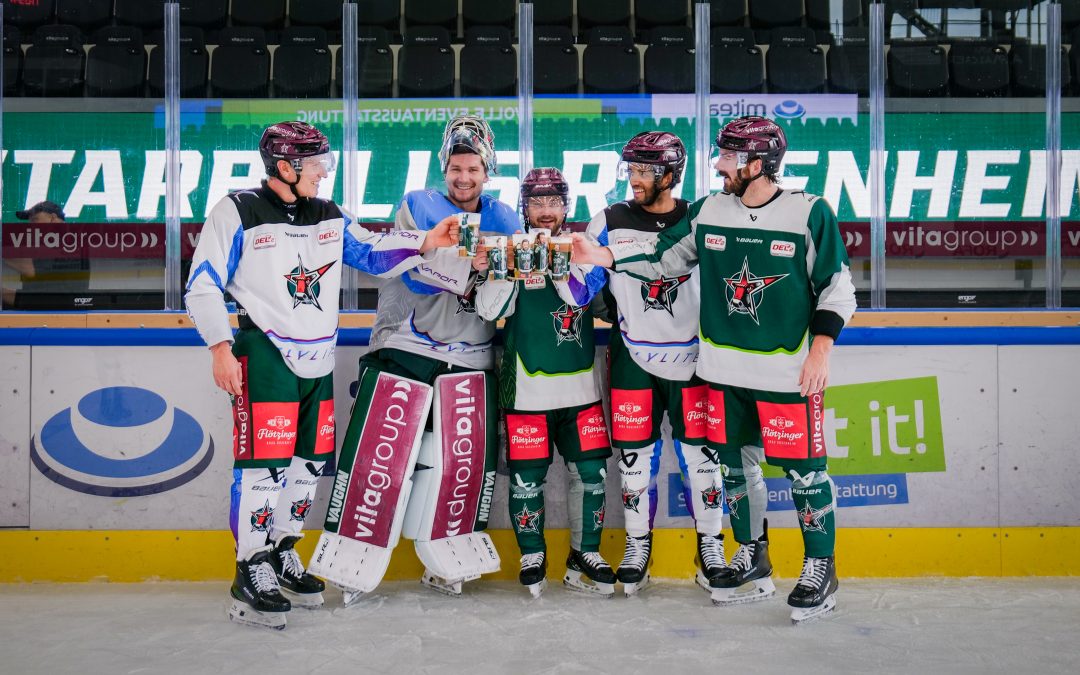 Starbulls Rosenheim stellen neue Mehrwegbecher vor