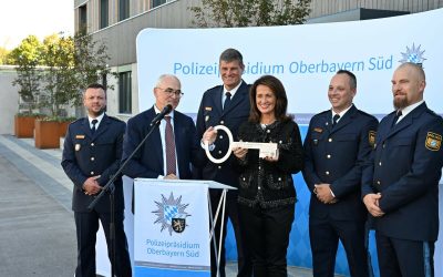 Neues Polizeigebäude in Traunreut feierlich eingeweiht