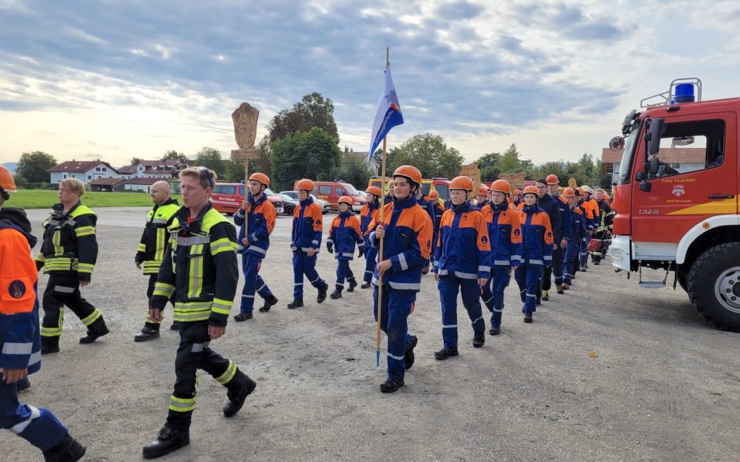 Spannende Wettkämpfe beim Kreisjugendfeuerwehrtag 2025 in Bruckmühl