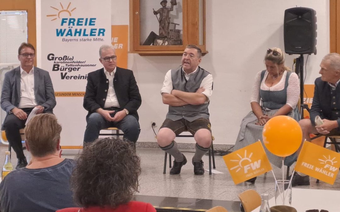 Politischer Frühschoppen und Familienfest in Großkarolinenfeld