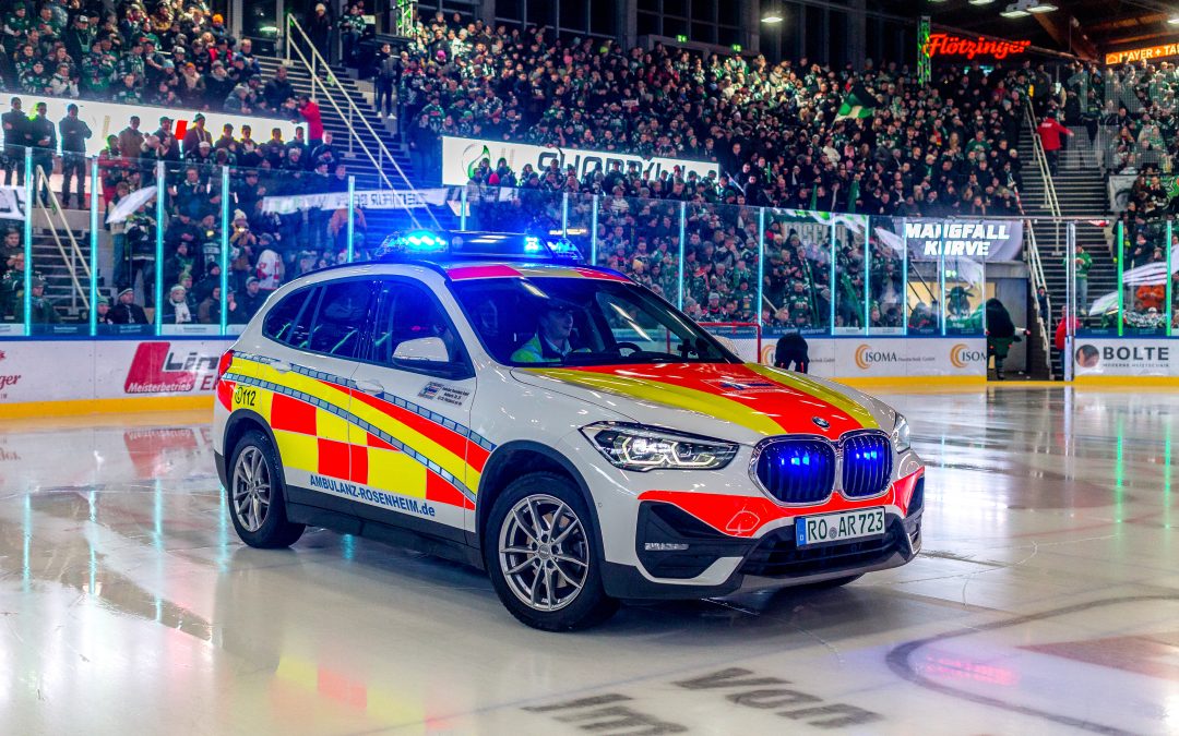 Starbulls sagen „Danke“: Blaulichttag im ROFA-Eisstadion