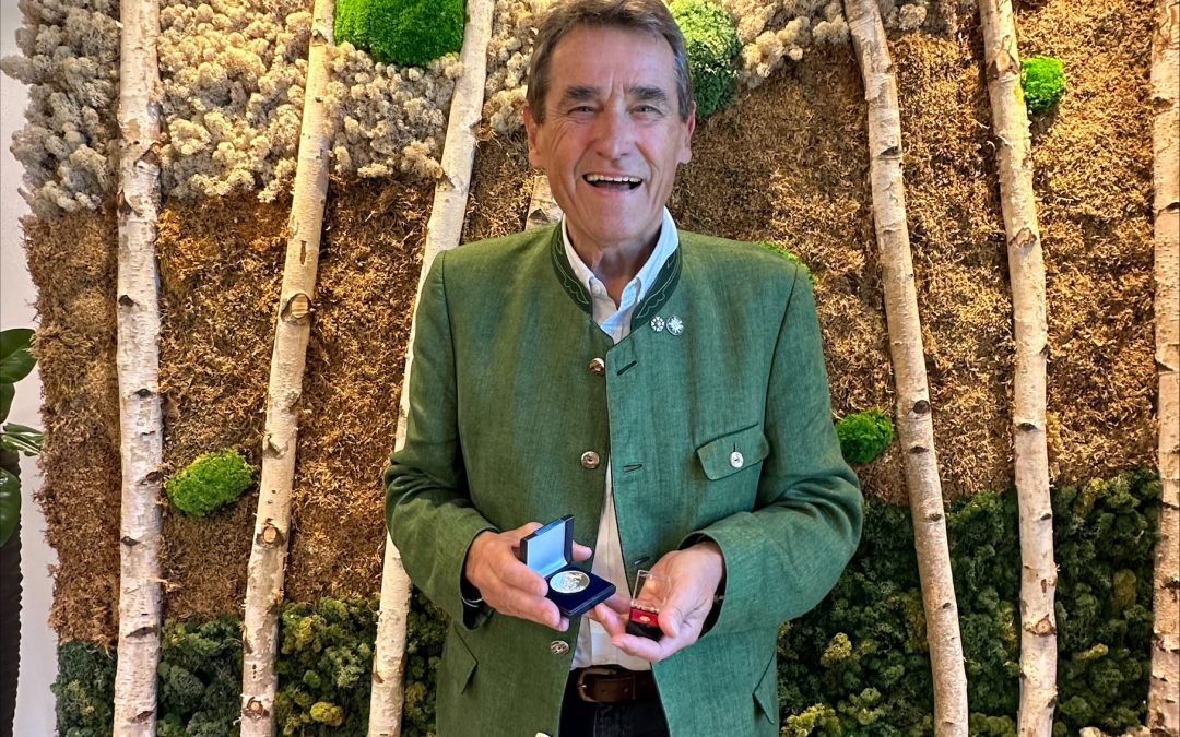 Städtische Verdienstmedaille für Franz Knarr