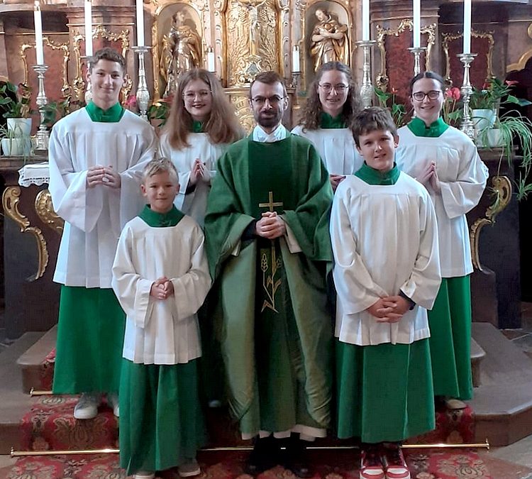 Ministrantenzuwachs in Babensham