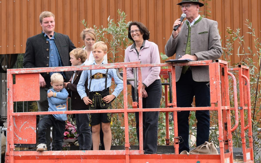 Neuer Milchviehstall in Odenhub vorgestellt