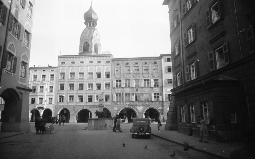 Max-Josefs-Platz, Rosenheim, 1949