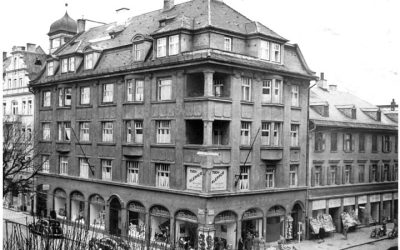 Rathausstraße, Rosenheim, ca. 1950