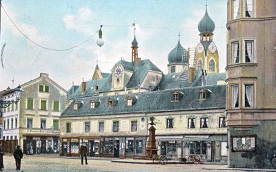 Ludwigsplatz, Rosenheim, 1906