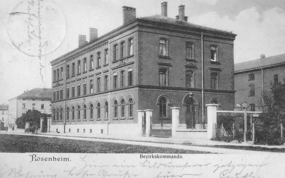Ellmaierstraße, Rosenheim, um ca. 1910