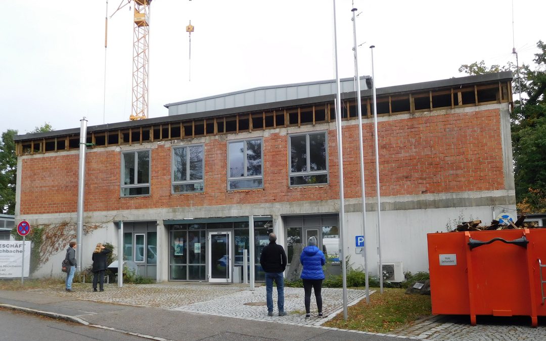 Sanierung für mehr Energieeffizienz: Gebäude der Verkehrspolizei Rosenheim wird energetisch fit für die Zukunft