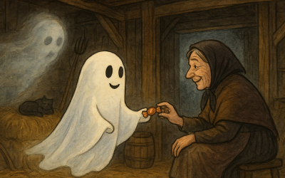 👻 Berti Boo und der Zauber vom Halloween-Bonbon – Ein bayerisches Halloween-Märchen