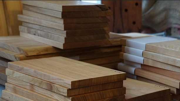 Holz Holzbrettchen. Foto: re