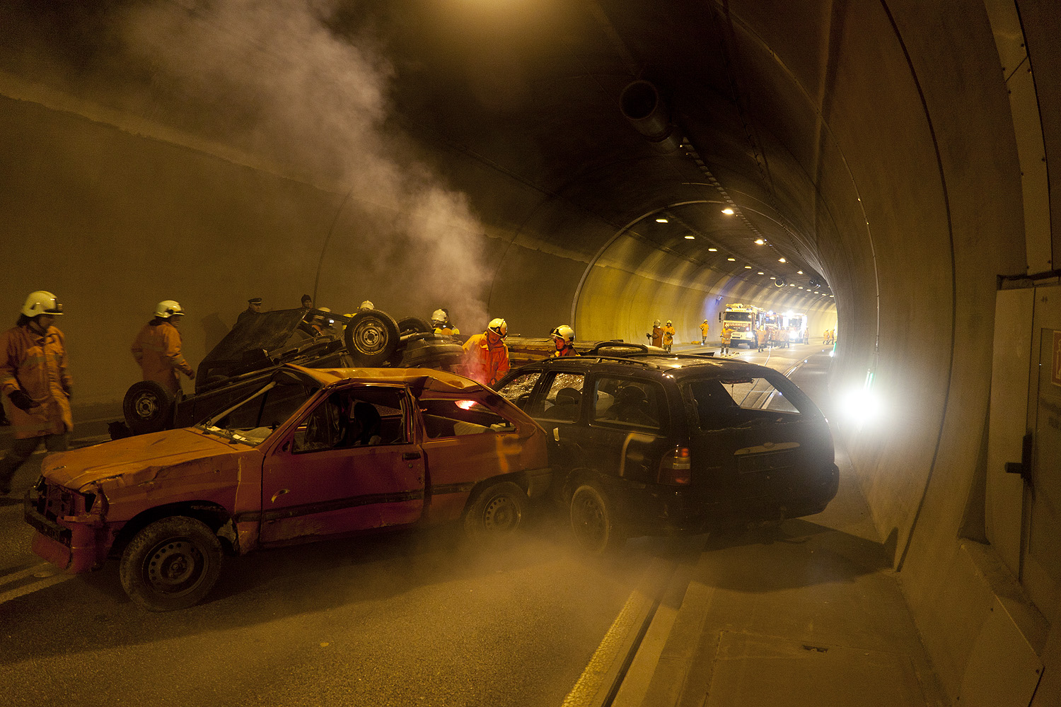 IMG_1759_Kopie Aufgrund einer Großübung mit Einsatzkräften und Wartung wird der Wendelbergtunnel vom 6. bis 8. Oktober gesperrt. Foto: Archiv Staatliches Bauamt Traunstein