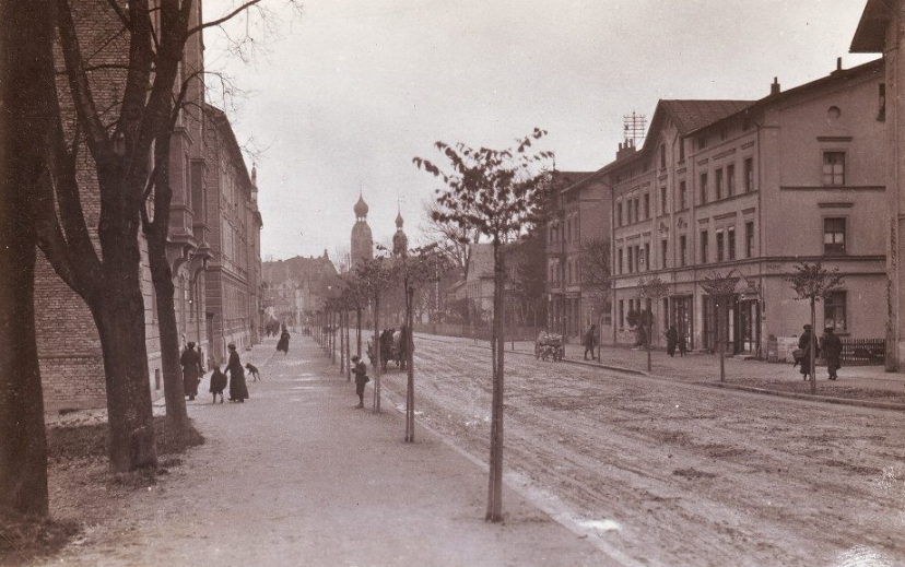 Innstraße, Rosenheim, ca. 1920
