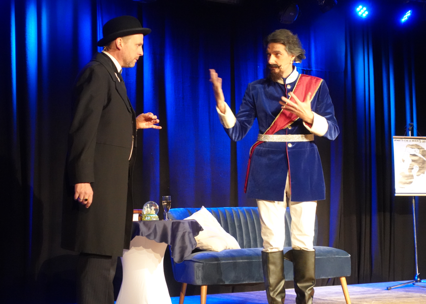 Kini 2 Rosenheimer Kleinkunsttage 2025: König Ludwig II - der bayerische Patient. Fotos: Innpuls.me