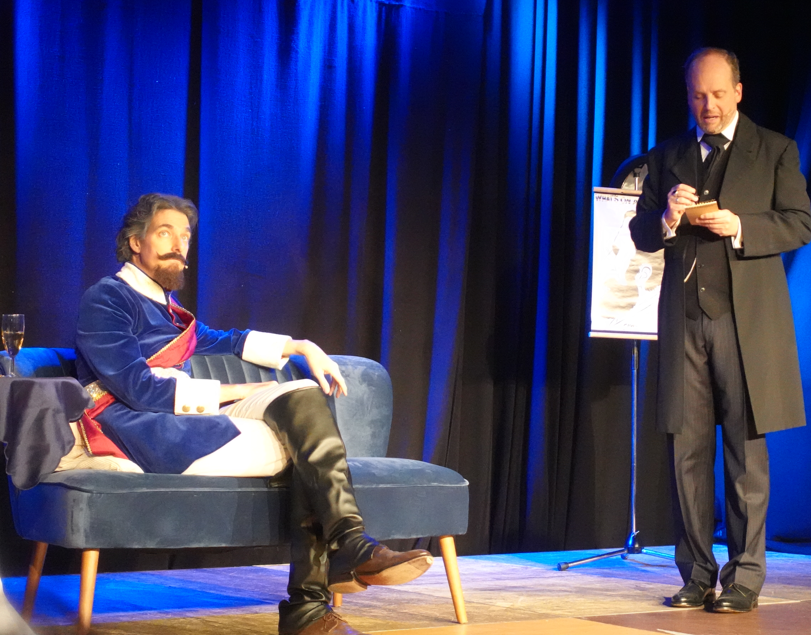 Kini 3 Rosenheimer Kleinkunsttage 2025: König Ludwig II - der bayerische Patient. Fotos: Innpuls.me