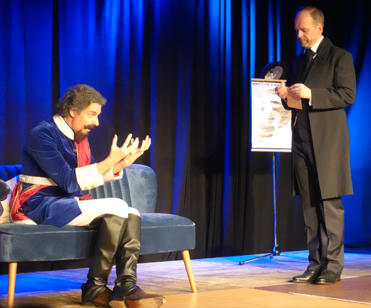 Kini 5 Rosenheimer Kleinkunsttage 2025: König Ludwig II - der bayerische Patient. Fotos: Innpuls.me