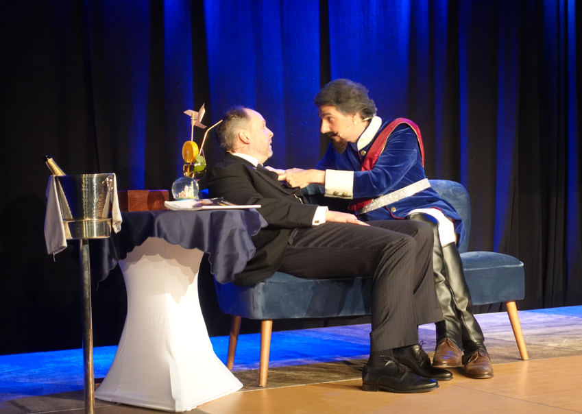 Kini 7 Rosenheimer Kleinkunsttage 2025: König Ludwig II - der bayerische Patient. Fotos: Innpuls.me