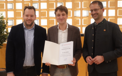 Kulturförderpreis 2025 geht an Dr. Felix Steffan