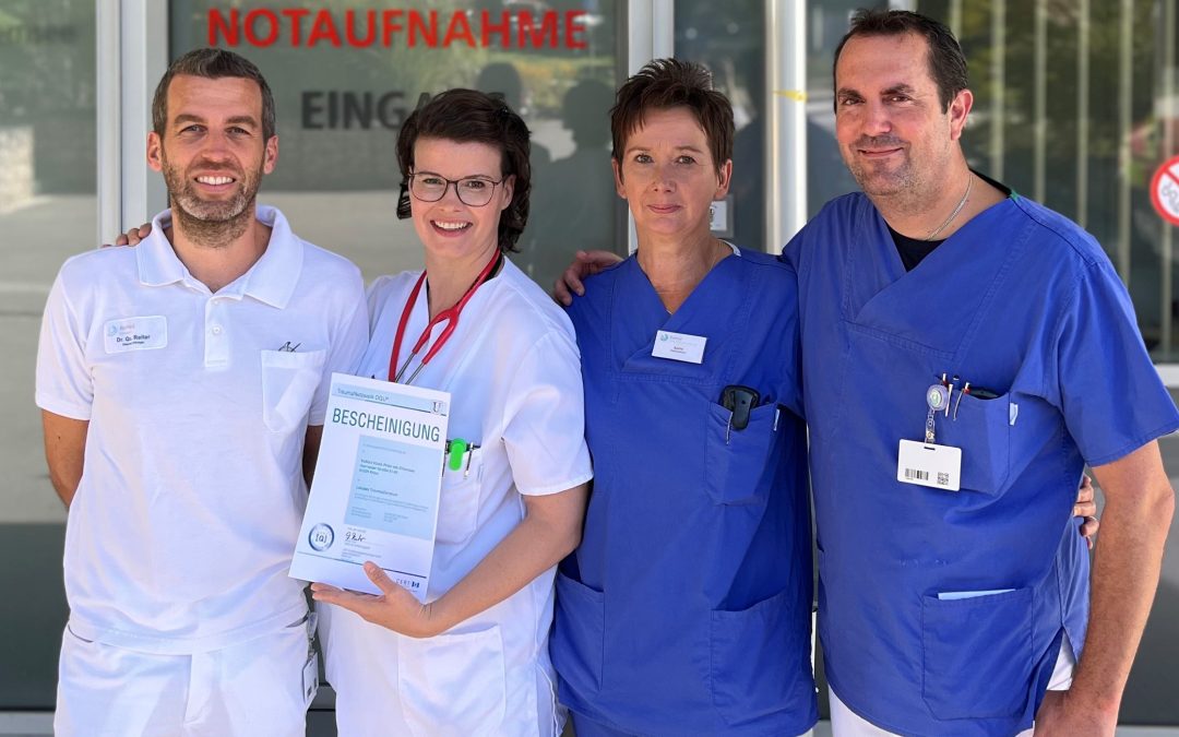 RoMed Klinik Prien als Lokales Traumazentrum erneut zertifiziert