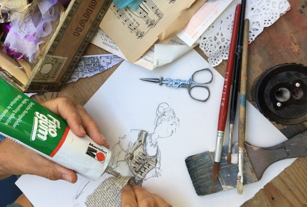 Kreativ mit Stift und Pinsel: Zeichenkurse in Kloster Seeon